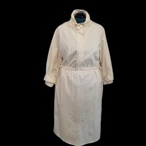 ZARA ecru dress Size L